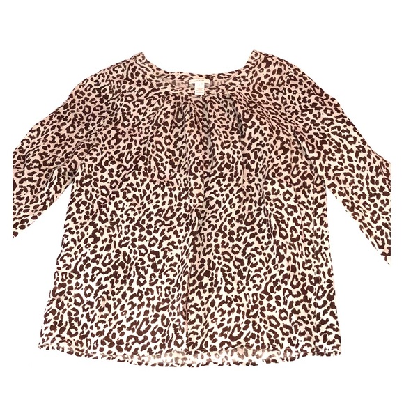 Linen Jcrew top sz 4 - Picture 1 of 2